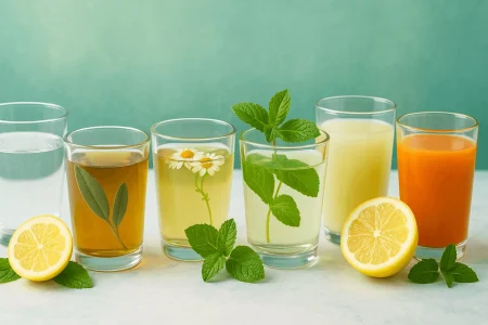 نوشیدنیهای روزانه برای افزایش انرژی، ایمنی و هضم بهتر