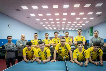 پایان مرحله نخست لیگ برتر تنیس روی میز