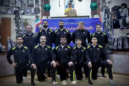 درخشش باشگاه فولاد مبارکه سپاهان در گود زورخانه