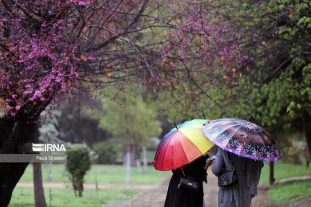 افزایش بارش‌ها در اصفهان