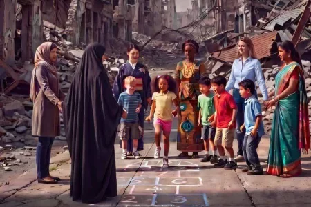 تجمع (مادری مرز ندارد) در اصفهان