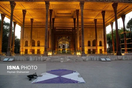 مرمت کاخ چهلستون با مشارکت دانشگاه هنر اصفهان