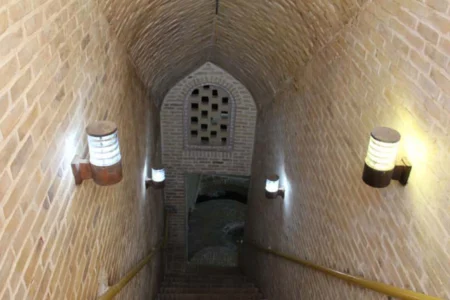ریزش طبقه دوم قنات «مون» اردستان