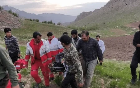 حمله خرس به کوهنورد، در ارتفاعات ونک سمیرم