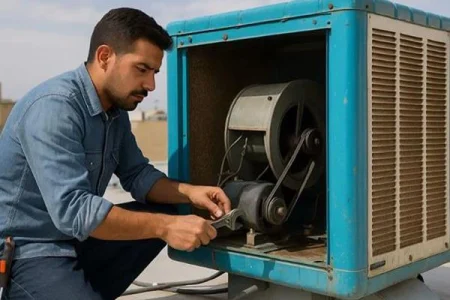 سرویس غیراصولی کولر