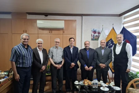 دیدار اعضاء هیأت مدیره مؤسسه پیشکسوتان ورزش استان با مدیر مسئول مجموعه نسل فردا