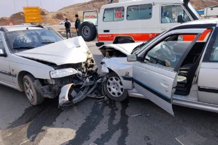 ۹ مصدوم و یک فوتی در دو حادثه ترافیکی اصفهان