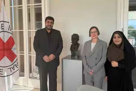 دیدار صمیمانه رئیس هلال‌احمر با رئیس کمیته بین‌المللی صلیب سرخ در ژنو