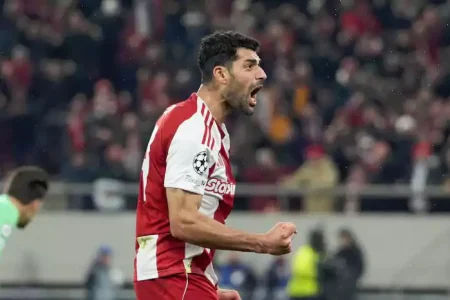 Tarmei left out of Olympiacos’ UEFA list