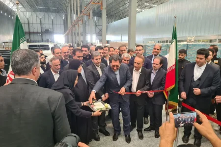 فاز نخست شرکت اصفهان مقدم با حضور وزیر صمت افتتاح شد