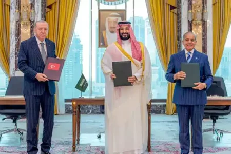 پیمان مکه ، پیام به تهران