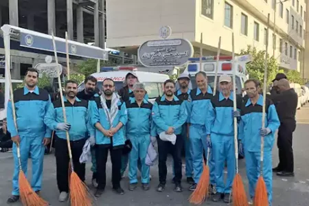 سفیران پاکیزگی بهارستان در خاک کربلا