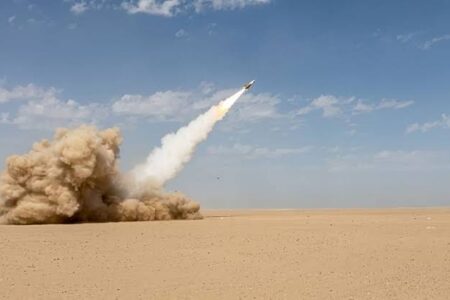 Iran tests new anti-ship missile near US aircraft carrier